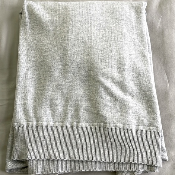 NWOT Tristan Light Grey Viscose Long Sleeved Crew Neck Sweater, Size L - Picture 12 of 13